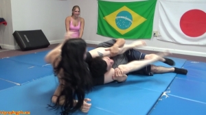 Grappling Girls In Action - GG the girl next door 65-WrestlingAndScissor