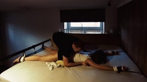 TickleTherapy – Candid session with fitness bikini contestant- mf, TicklingFeet, TicklingUpperBody