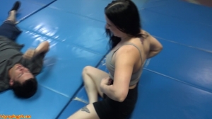 Grappling Girls In Action - GG the girl next door 65-WrestlingAndScissor