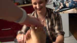 LovelyLaughTickling – Sophie is Brutally tickled in a Wrap Part 2-ff, HD, Licking, mf, TicklingFeet