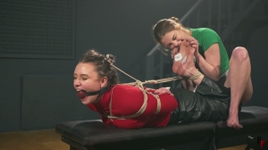 RFStudioProduction – Astrid Hogtied and Tickled by Foxy- ff, HD, TicklingFeet