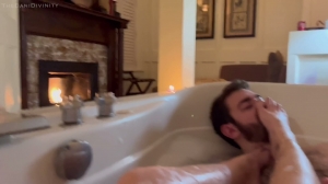 Goddess Dani Divinity - Birthday Bath Foot Worship-Fetish