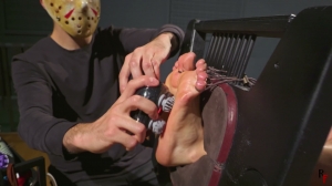 RFStudioProduction – Little Agness – Fully Restrained in Stocks- mf, mmf, TicklingFeet, TicklingU...