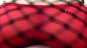 Miss Jessica Wood - Elite UK BDSM Mistress - Fishnet Dress-Fetish