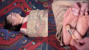 RussianGirlsInFetish – Rolled Her In A Carpet To Get What I Want!-mf, TicklingFeet