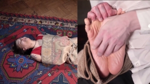 RussianGirlsInFetish – Rolled Her In A Carpet To Get What I Want!-mf, TicklingFeet