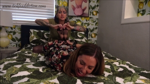 TickleAddiction – Finding the Most Ticklish Spot on Nikki's Pantyhose Feet- ff, MILF,  NylonFeet,...