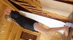 Aballs And Cock Crushing Sexbomb - CBTrample - No Escape For The Bound Cock From Dancing Mistress...