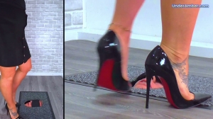 Under Amber - 207 Goddess Amber Lick Your Cum From The Soles Of My Louboutin Heels - Ultimate Bun...