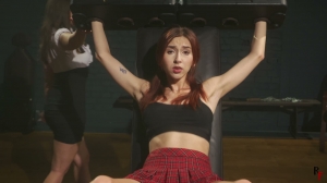 RFStudioProduction – Daria – First Time Tickled In Stocks with Patty- ff,TicklingFeet, TicklingUp...