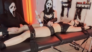 LaughsAndLust – Fae Donata- Helpless Under Masked Ticklers- mff, TicklingFeet, TicklingUpperBod