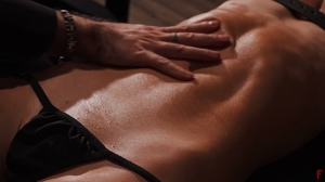 RFStudioProduction – Sensual Tickling and Massage of Penelopa's Sexy Abs- mf, TickleTummy, Tickli...