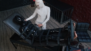 RFStudioProduction – Latex Games in Black and White Suits-ff, TicklingFeet