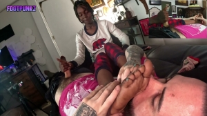Footpunkz - Doordash Girl Calls out of Work to Give Stinky Foot Smelling Handjob-Fetish