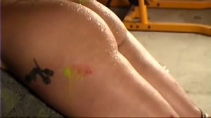 Brutal BDSM Kassy Paintball Target 1-2