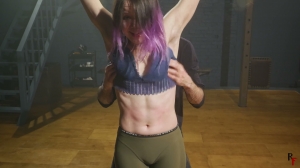 RFStudioProduction – Thea – Upper Body Tickling and Upside – Down Suspension- mf, TicklingUpperBody