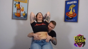 TickleTrash – Aria 's Ticklish Bet (Custom)- mf, TickleTummy, TicklingUpperBody