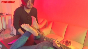 Perverstage – Gabrielle has no chance of escape- mf, TicklingFeet, TicklingUpperBody