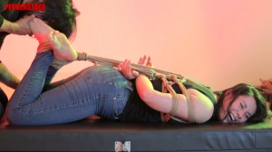 Perverstage – Gabrielle has no chance of escape- mf, TicklingFeet, TicklingUpperBody