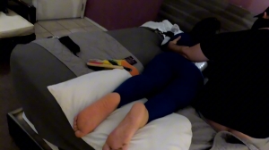 TicklePassion – Super saiyan lily tickle training- mf, TicklingFeet
