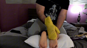TicklePassion – Super saiyan lily tickle training- mf, TicklingFeet