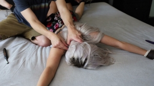ZenTickling – Amy's Facedown Tickle Finale- mff, TicklingFeet, TicklingUpperBody