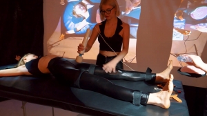 SpecialTickling – NEW TOOLS on TICKLE TABLE Brielle- fff, TicklingFeet, TicklingUpperBody