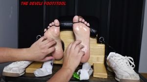 TheDevilsFootstool – Bella Toe-Tied and Tickled 2025- mf, TicklingFeet