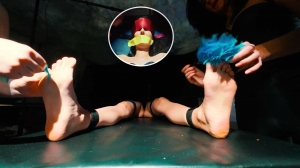 SpecialTickling – TICKLE SCREAMS ISABELLA on TICKLE TABLE- fff,TicklingFeet