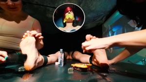 SpecialTickling – TICKLE SCREAMS ISABELLA on TICKLE TABLE- fff,TicklingFeet