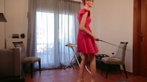 Dama Vida - My Sissy Maid Do Ironing-Femdom