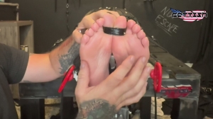 Fettish – The Tickle Table – Follow up Amecia- mf, TicklingFeet
