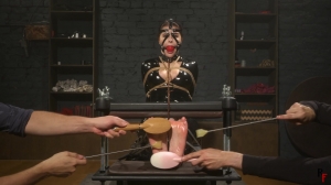 RFStudioProduction – Pandora – A Tickle Toy – Catsuit- mmf, TicklingFeet