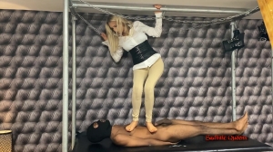 Sadistic Queens - Squishysax - Lady Dark Angel - Stomped All Over-Femdom